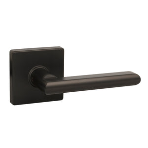 Vega - Square Rose Lever - Passage - Matte Black