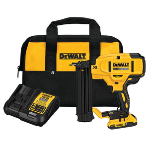 20V MAX* XR® 18 GA Cordless Brad Nailer Kit