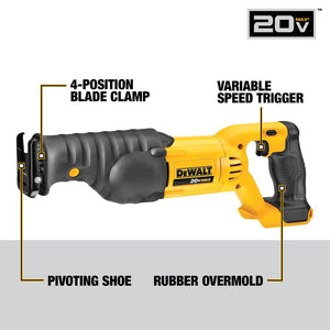 20V Max Reciprocating Saw (Tool Only)