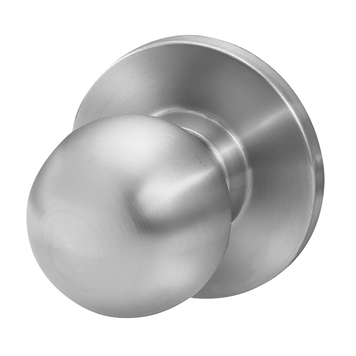 York Commercial Passage Knob, Satin Stainless Steel