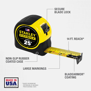 1-1/4"x25 Fatmax Tape Measure