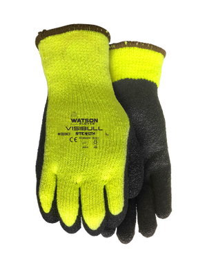 Watson Gloves VIS-A-BULL HI-VIS YELLOW GLOVE - L