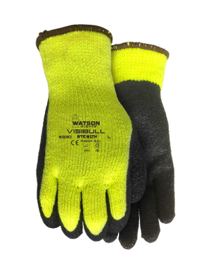 Watson Gloves VIS-A-BULL HI-VIS YELLOW GLOVE - X