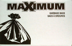 35” X 50” Garbage Bags 1.2 Mil 100/BX