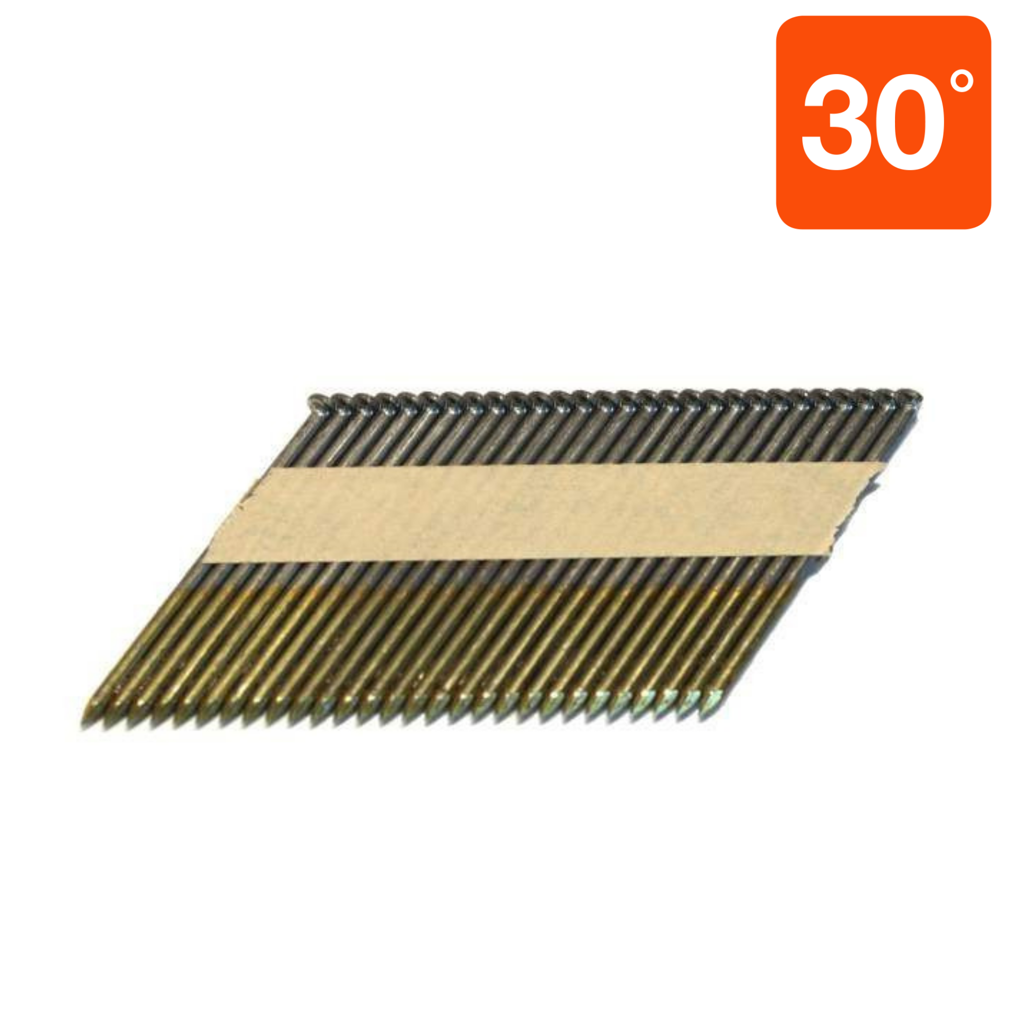 3-1/2" Smooth Shank Clipped Head Paper Tape Framing Nails