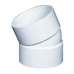 4" 22-1/2° PVC Elbow