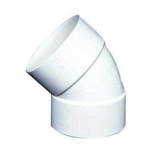 3" 45° PVC Elbow