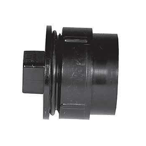 1-1/2" ABS Cleanout Adapter w/ Plug