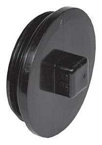 3" ABS Male Cleanout Plug MPT