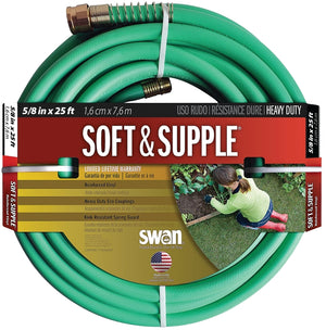 Swan Soft & Supple Garden Hose, 25'