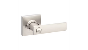 Breton Lever - Privacy Satin Nickel