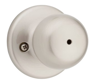 Fairfax Knob - Privacy, Satin Nickel