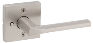 Lisbon Lever - Privacy, Satin Nickel