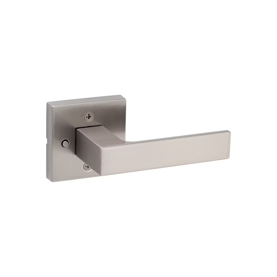 Singapore Lever - Privacy, Satin Nickel