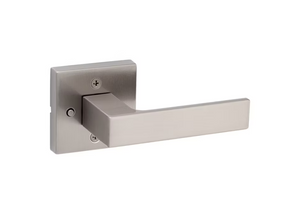 Singapore Lever - Privacy, Satin Nickel