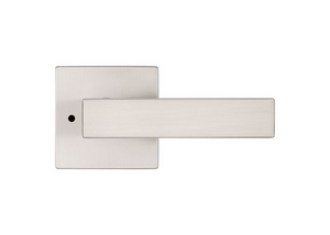 Singapore Lever - Privacy, Satin Nickel