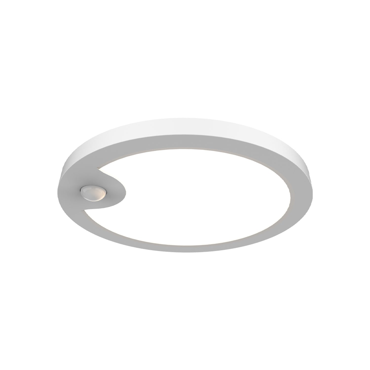 5" LED Ceiling Light Fixture with Sensor 8W, White