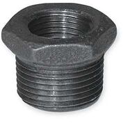 BUSHING PP 1/2 X 3/8 INCH BLACK OX IRON