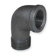 ELL PP UN 1/2 INCH 90 DEG IRON BLACK