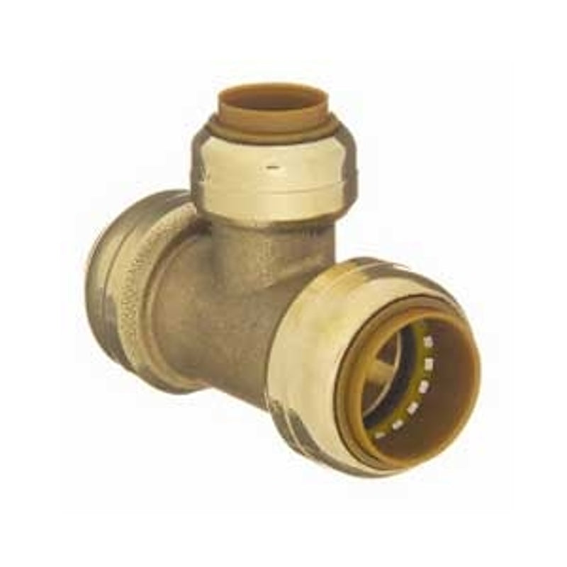 TEE PIPE 1/2IN PFIT BRASS LF