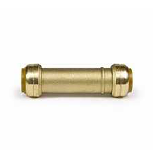 3/4" Push Fit Coupling, Brass