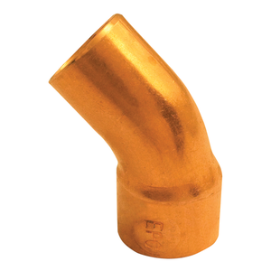 3/4" 45 Degree Copper Street Elbow Fitting