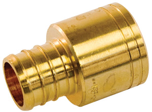 3/4" Pex Female Sweat Adapter, Brass