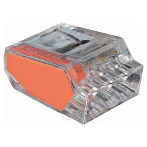 3 Port Wire Connector, Orange