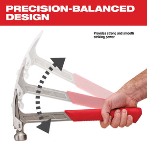 22oz Smooth Face Framing Hammer Millwaukee Hammers