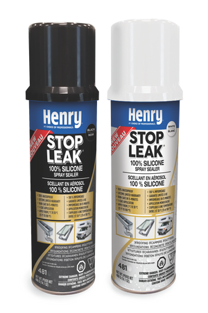 481 Stop Leak® 100% Silicone Spray Sealer Black