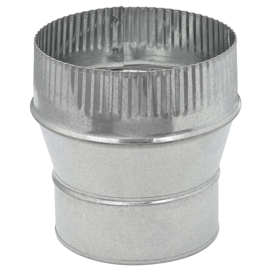 4" x 5" Short Conical Increaser Galvanized
