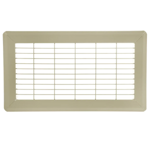 8" x 14" Return Air Floor Grill Beige Steel