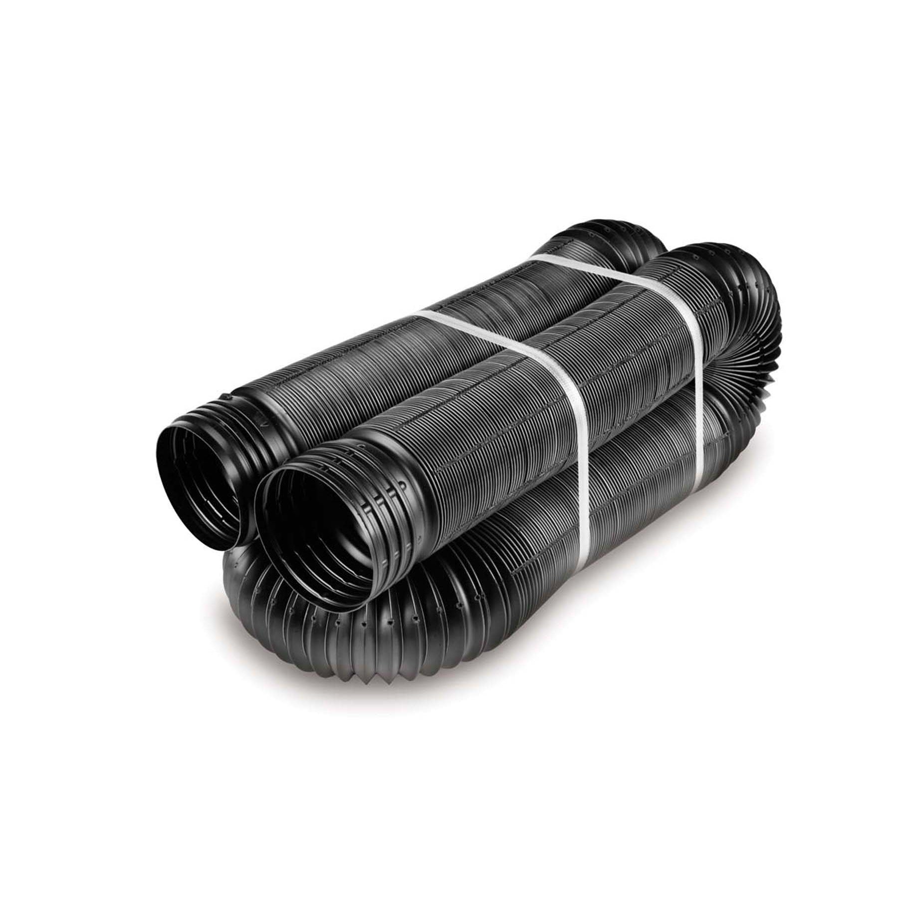 25' Flex Drain Perforated Pipe