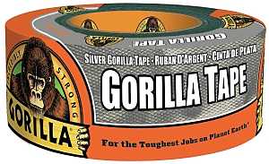 Gorilla Silver Tape 10yd