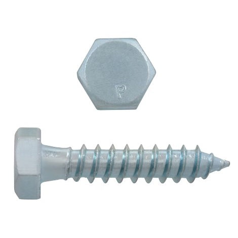 5/16" x 1-1/2" Zinc Hex Lag Bolt