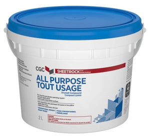 All Purpose Drywall Compound, Ready-Mixed, 2L