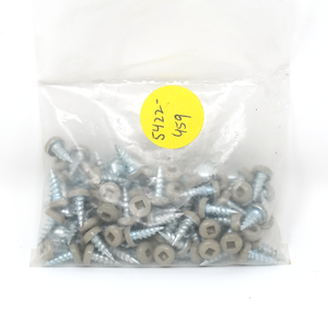 #6 x 3/8 Pan Socket Soffit Screw Type S, Painted Pebble (100/Bag)