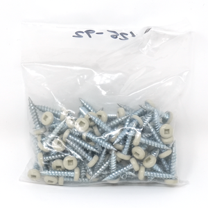 #6 x 5/8 Pan Socket Soffit Screw Type S, Painted Cream (Box)