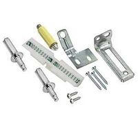 DOOR BI-FOLD HARDWARE KIT ZNC