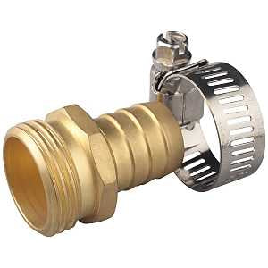 3/4" Brass Male Hose Coupling