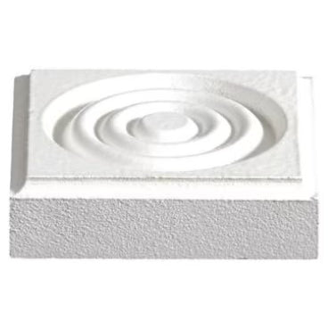 5/8"x2-3/8" Square MDF Primed Corner Block