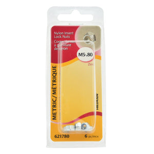 M5 .80 Hex Nut (6/Pack)