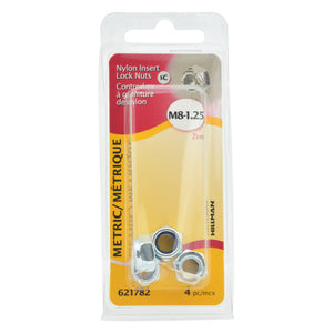 M8 1.25 Lock Nut (4/Pack)