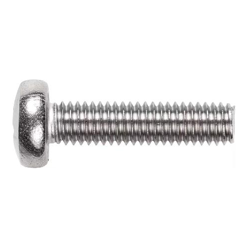 M4 .70x12 Pan Head Machine Screw (15/Pack)
