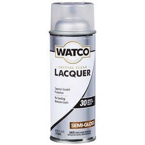 Watco Super Clear Finish Lacquer, Semi-Gloss Clear, 319 G