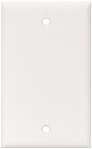 1 Gang Wall Plate, White (1/Pack)