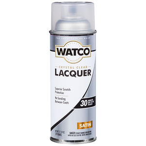 Watco Super Clear Finish Lacquer, Satin Clear, 319 G