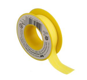 1/2" Gas Line PTFE Tape, Yellow