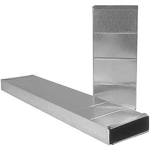 3-1/4" x 10" x 24" Duct Stack Galvanized