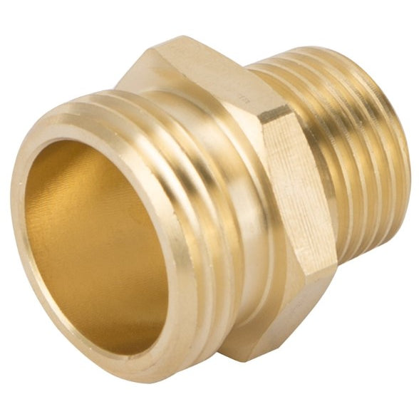 CONNECTOR BRASS 3/4NHX1/2NPT